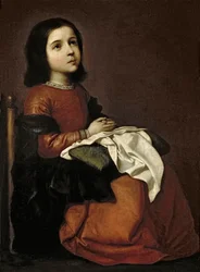 処女の子供時代、1660年頃